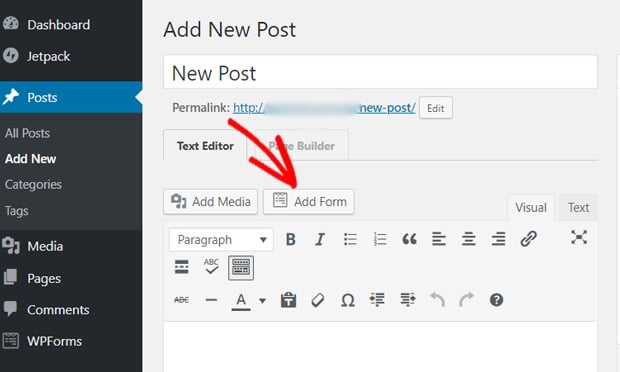 add-form-button-in-post-editor