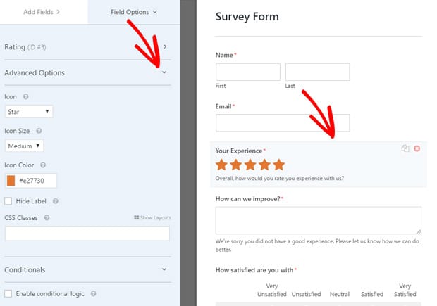 edit-rating-field-advanced-options-wordpress-survey