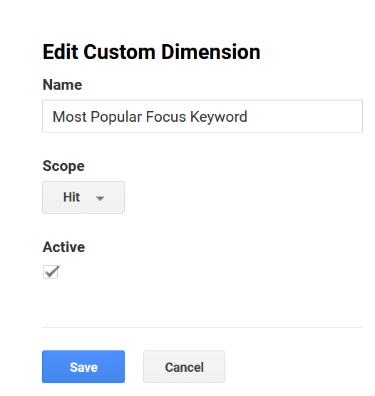 custom dimensions details