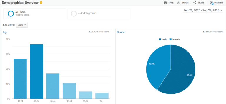 How to See the Demographics of Your Website Users (Easy Way)