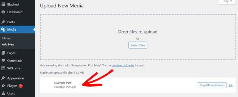 how-to-upload-a-pdf-to-wordpress-simple-guide