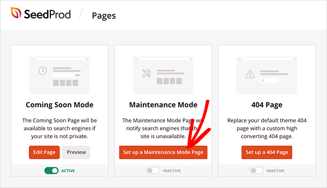 Mettre en place une page de mode maintenance avec SeedProd