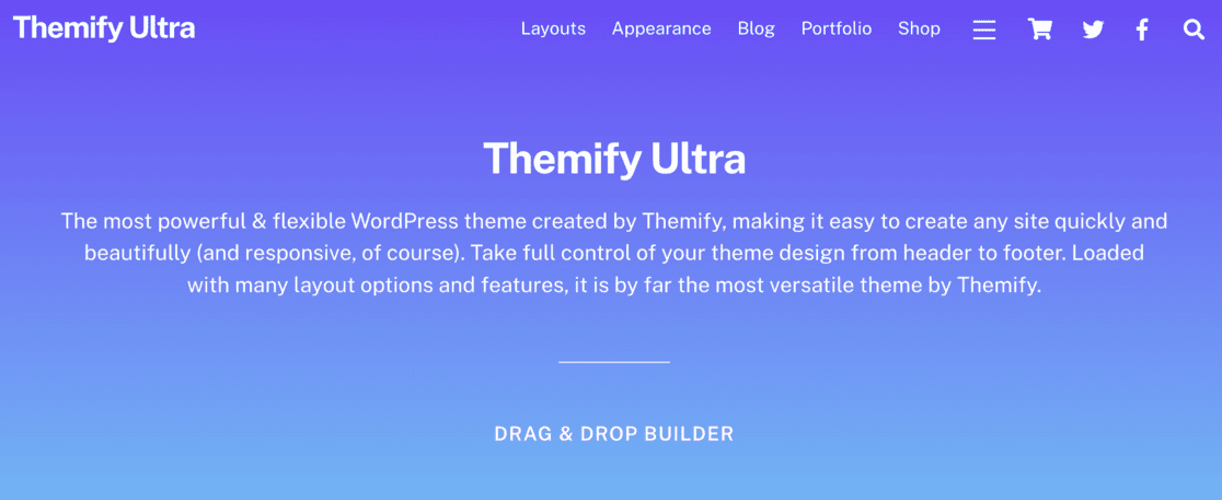Ultra Theme - WordPress Themes for Business