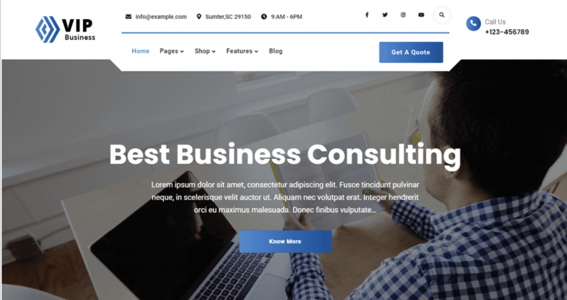 VIP Business Themes for Wordpress